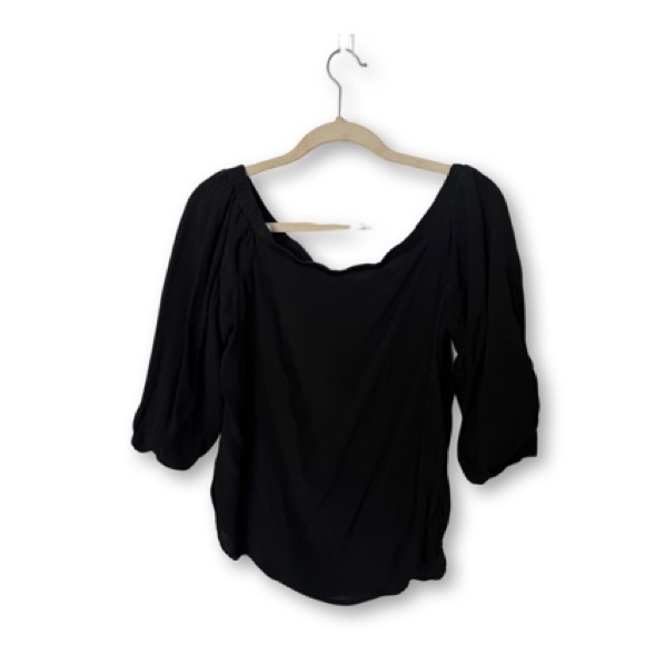 Soprano Bubble Sleeve Off the Shoulder Top - Picture 5 of 5